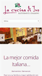 Mobile Screenshot of lacucinadiivo.com